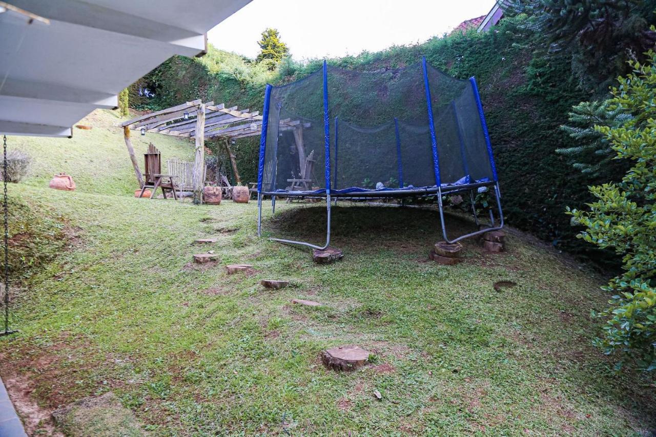 Chale Belga Em Condominio - 1,2 Km Do Centro Turistico Capivari Campos do Jordao Bagian luar foto