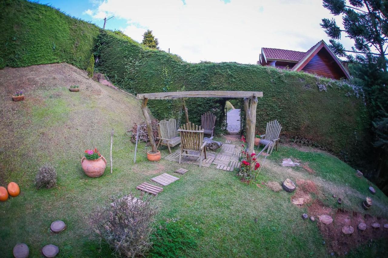 Chale Belga Em Condominio - 1,2 Km Do Centro Turistico Capivari Campos do Jordao Bagian luar foto